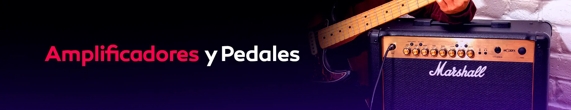 Amplificadores y Pedales