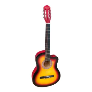 VOZZEX - VZ-851/39 SBCF - Guitarra Acústica Cuerdas de Metal, Sunburst Fade