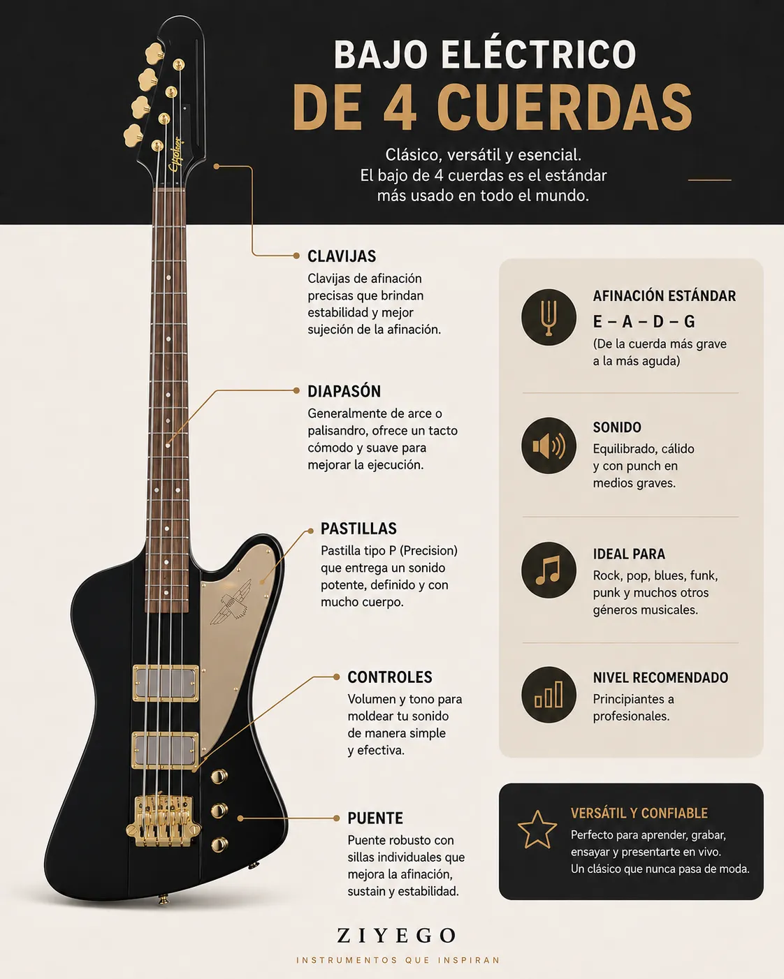 Bajo 4 cuerdas Bajo 4 cuerdas