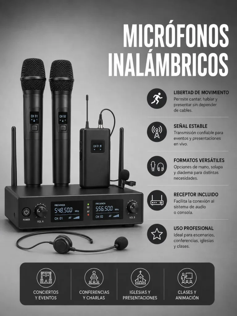 Microfonos inalambricos