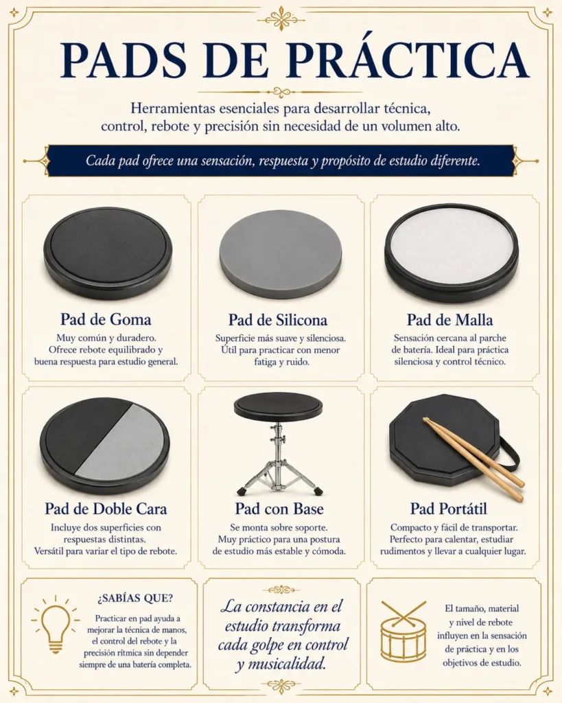 Pads de practica